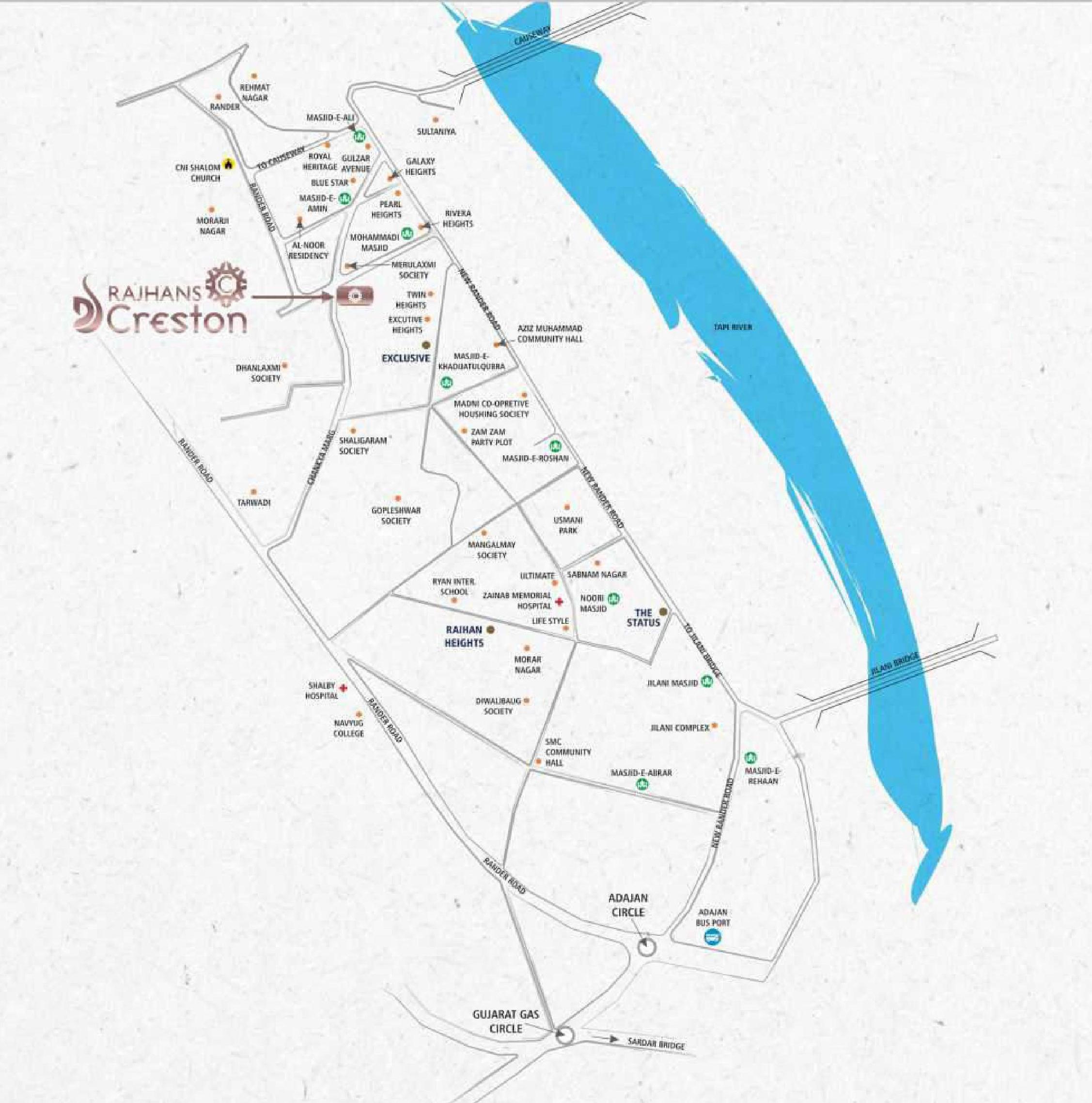 creston Location Plan
