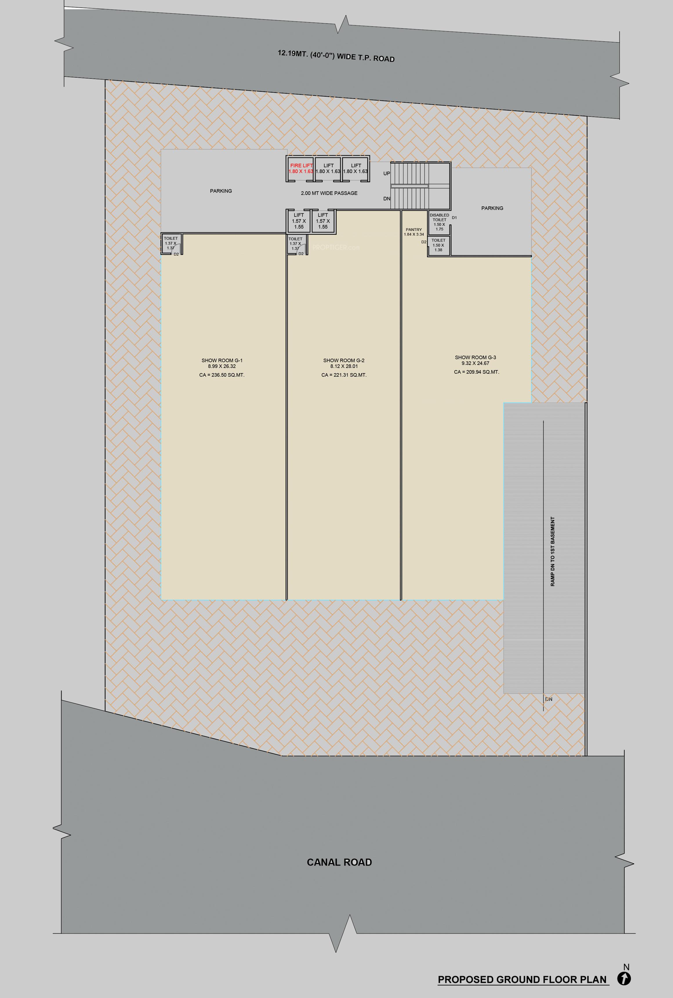 canal-point Canal Point Cluster Plan for ground Floor