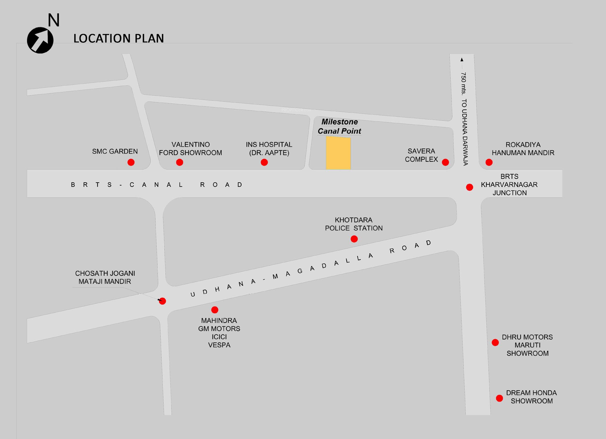 canal-point Location Plan