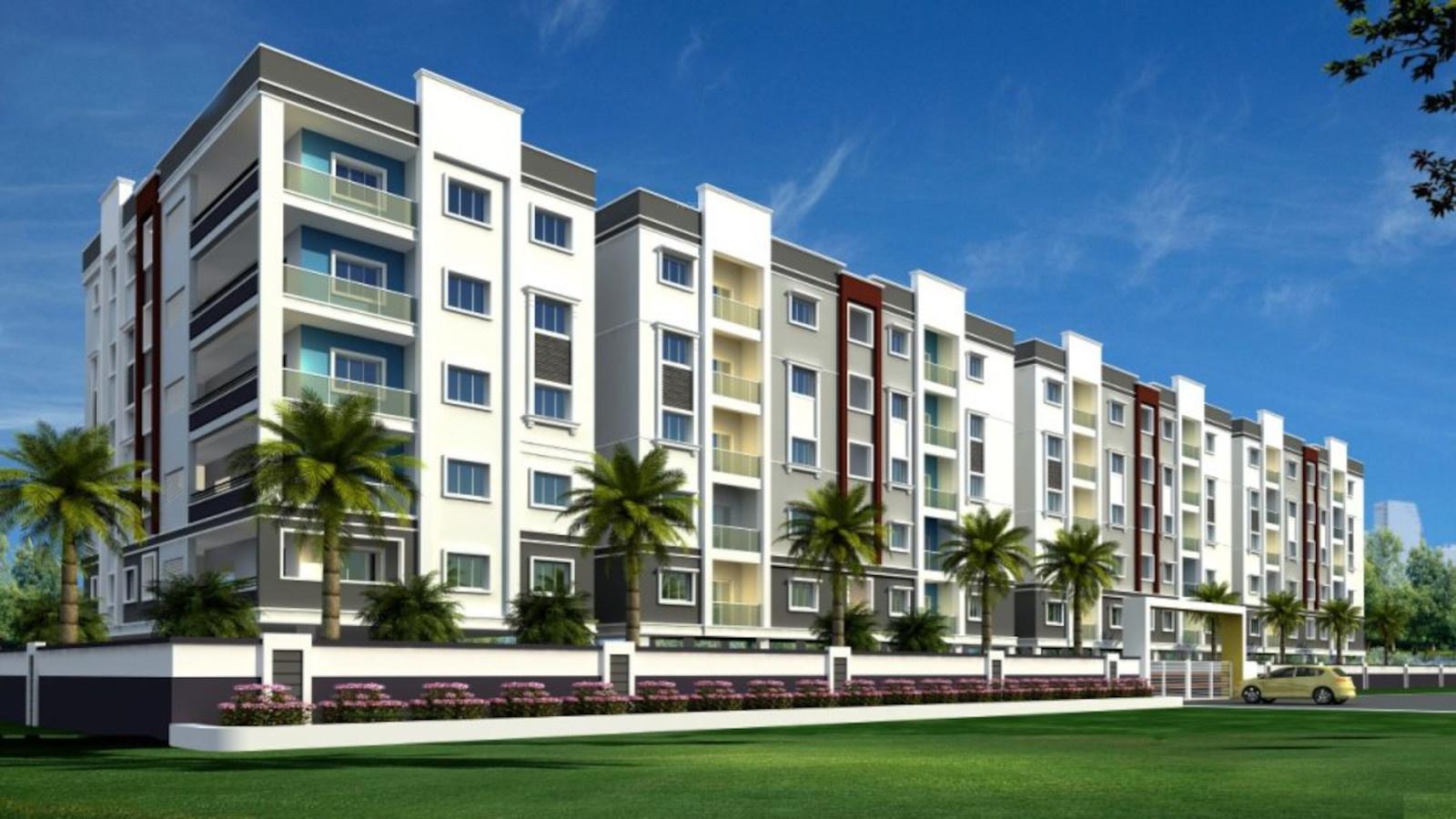 akash-vihar-apartments Elevation