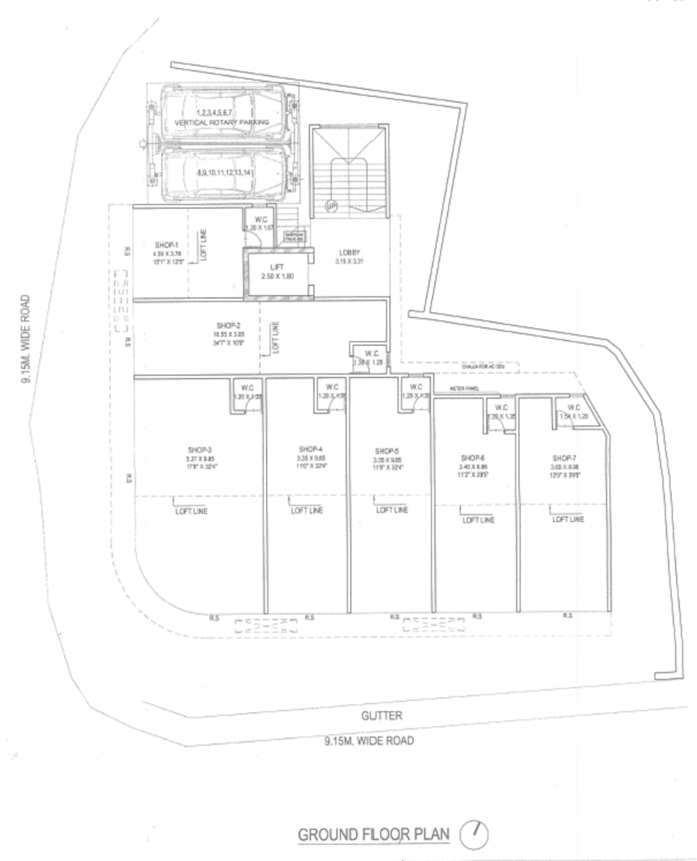 solitaire Solitaire Cluster Plan for ground Floor