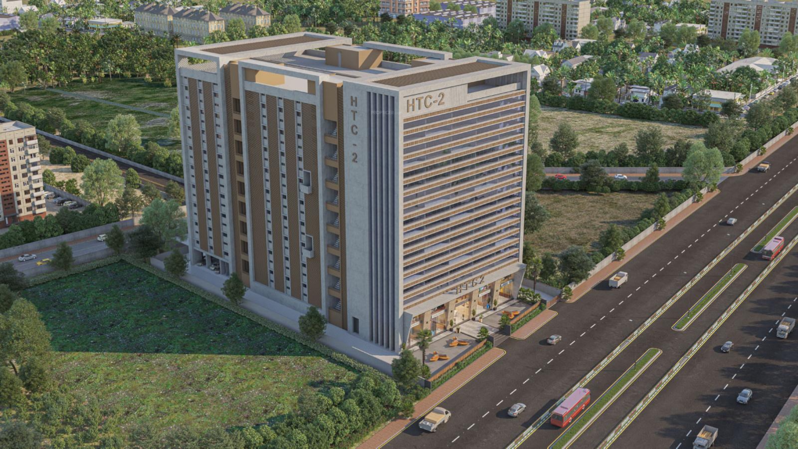 hindustan-textile-center-2 Elevation