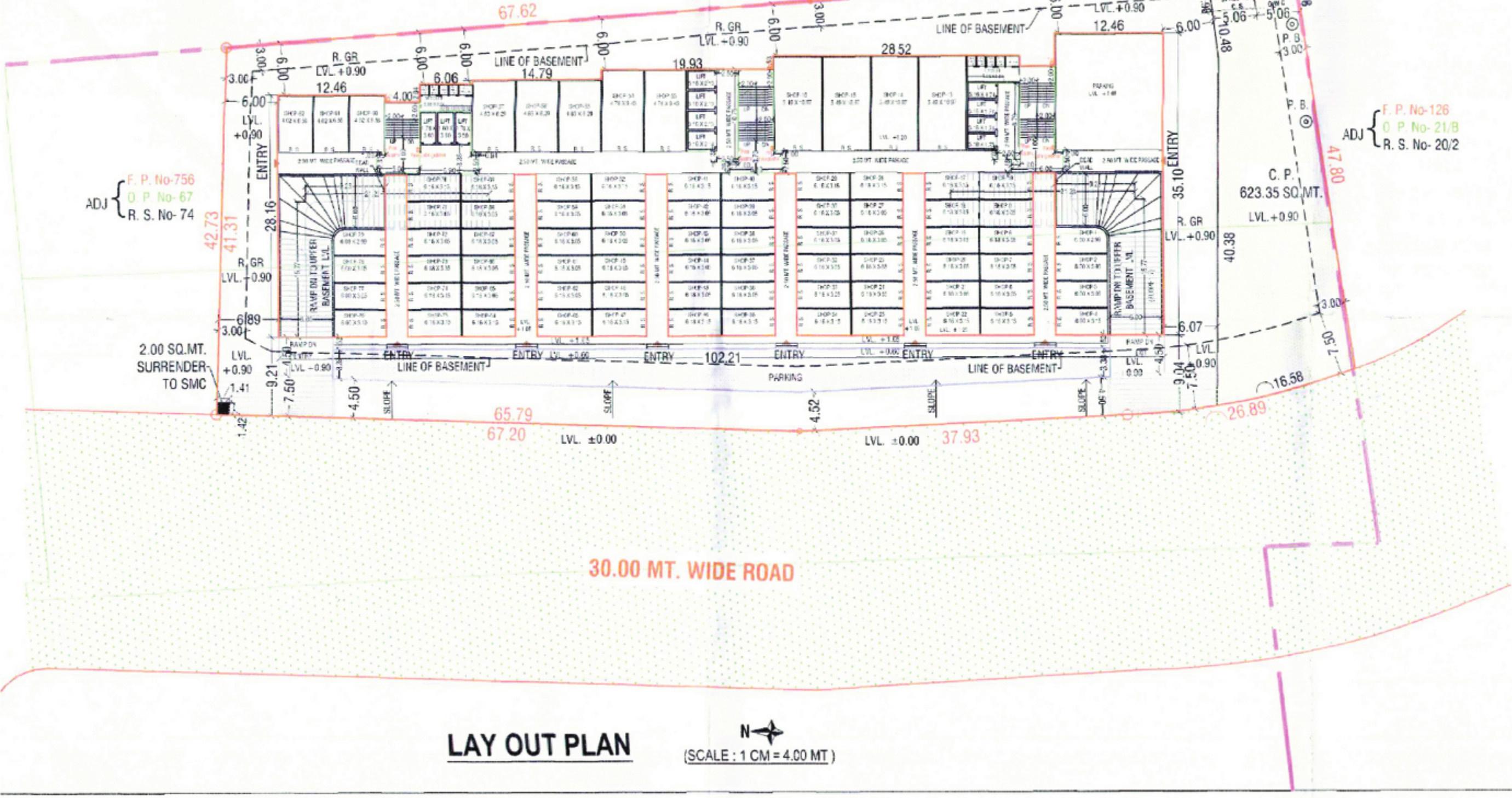 textile-market-2 Layout Plan