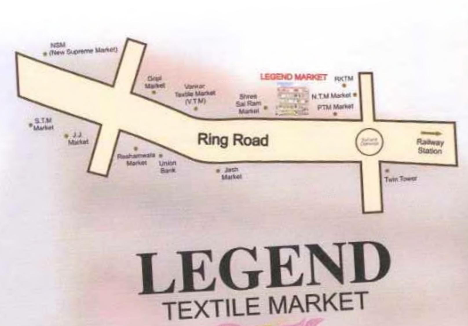 textile-market Location Plan