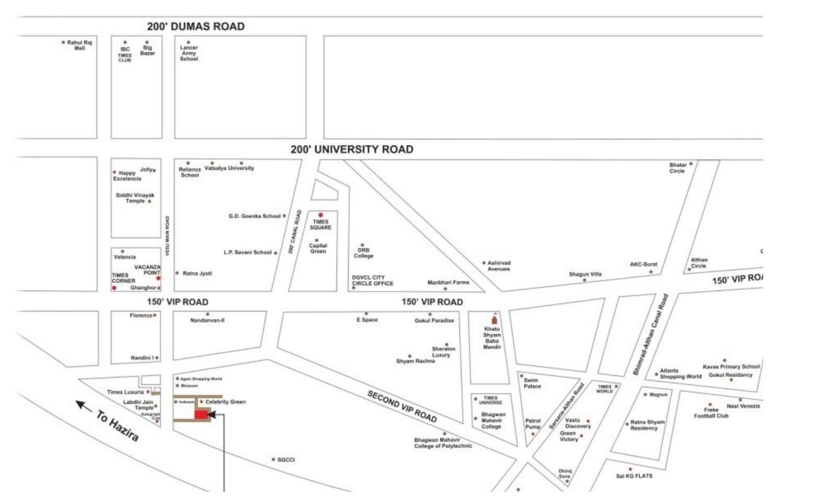 maxiple-the-address Location Plan