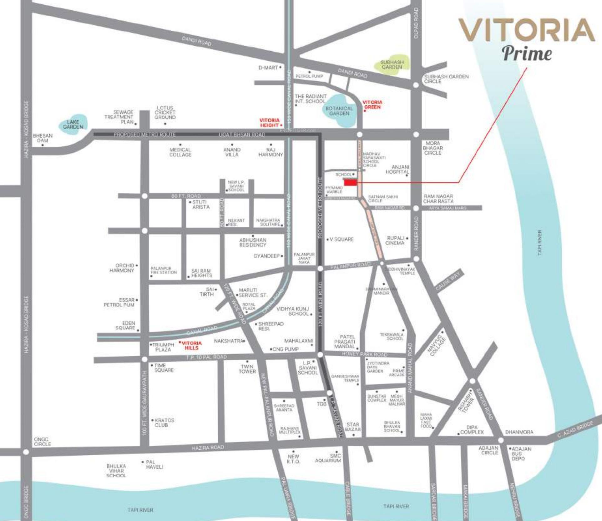 prime Location Plan
