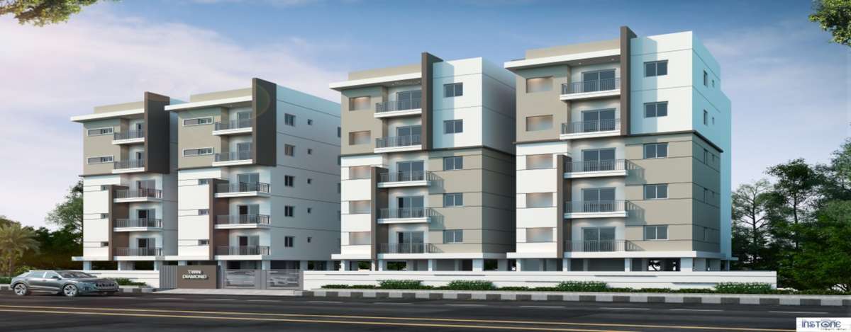 twin-diamond-block-b Elevation