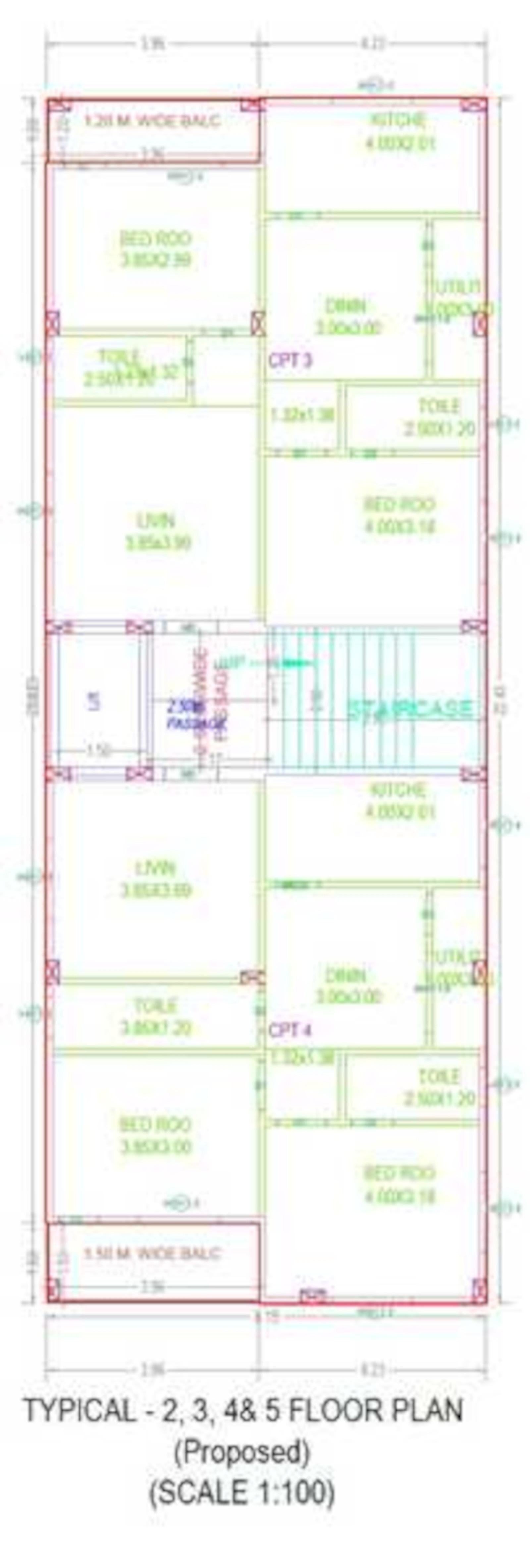 anandamai-block-a Sai Anandamai Block A Typical Cluster Plan