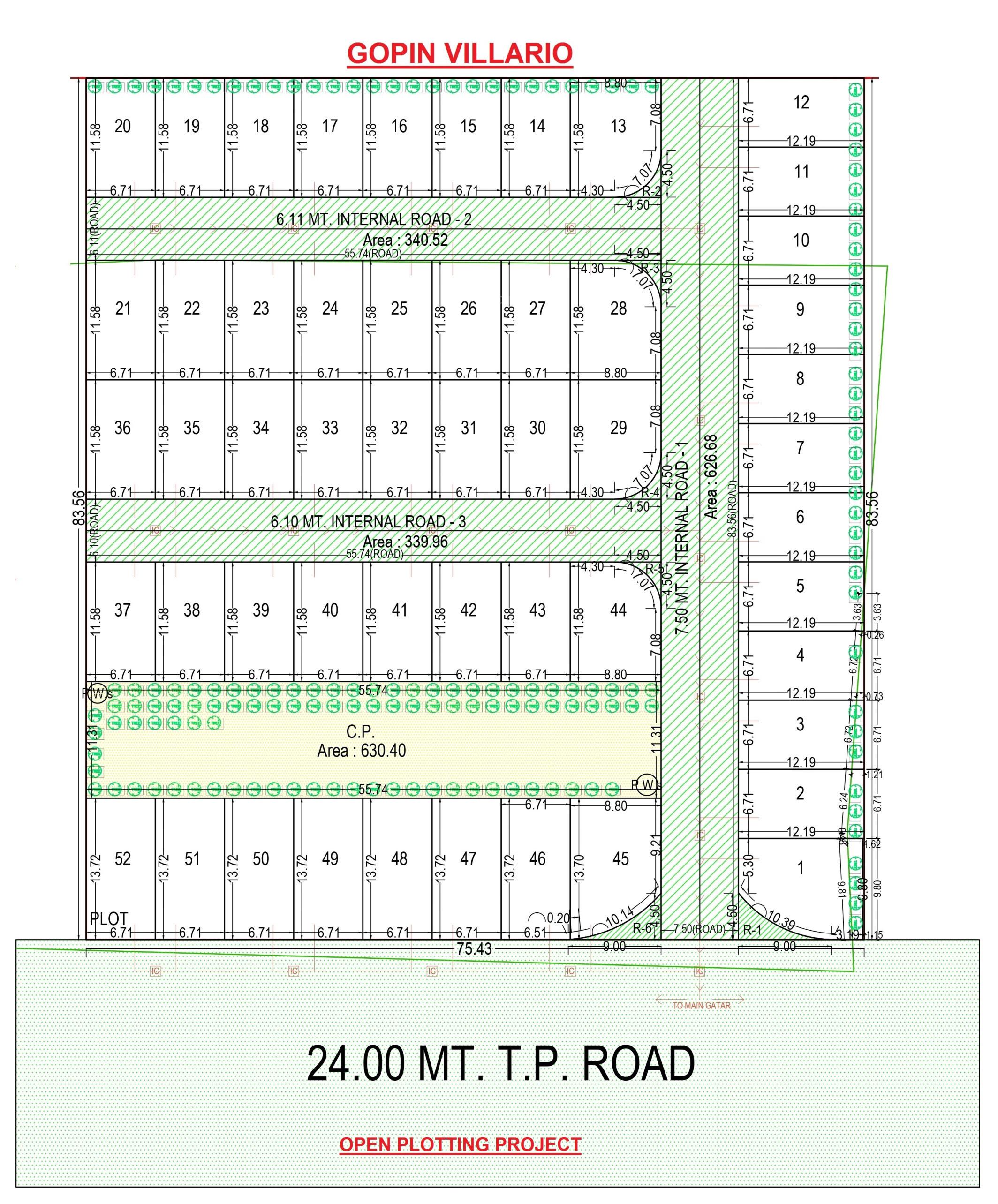 villario Layout Plan