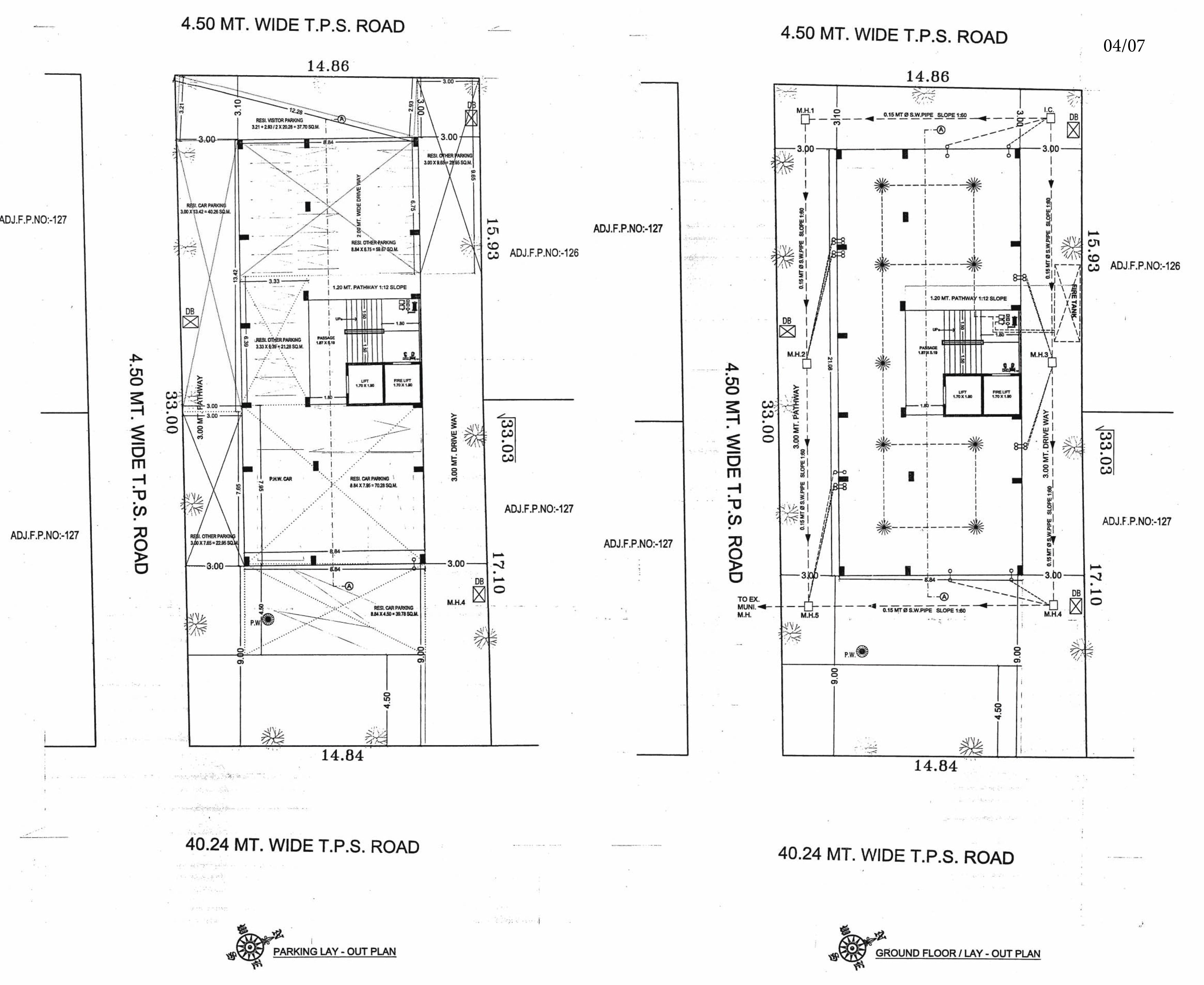 b-m-heights B M Heights Cluster Plan for ground Floor