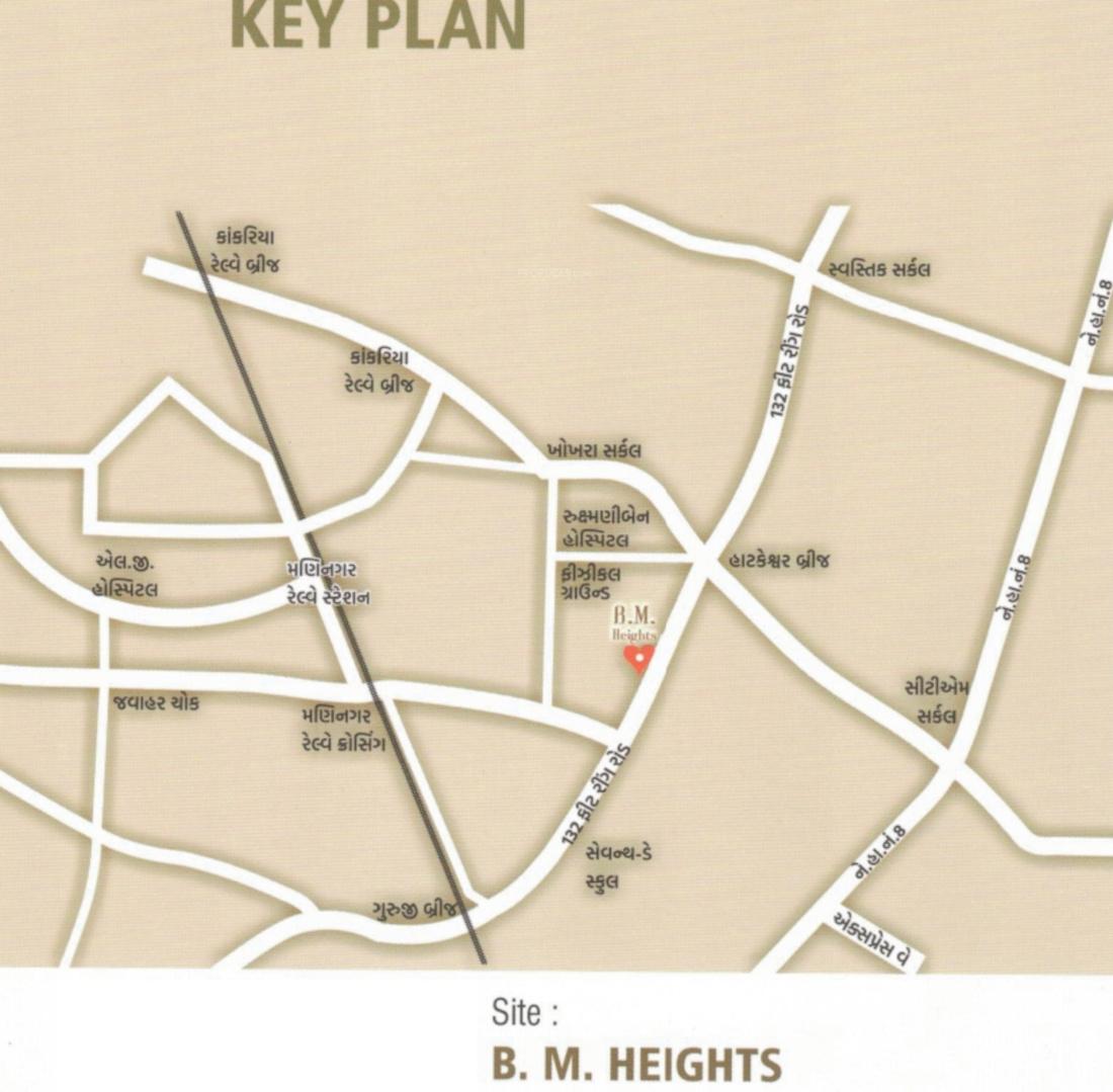 b-m-heights Location Plan