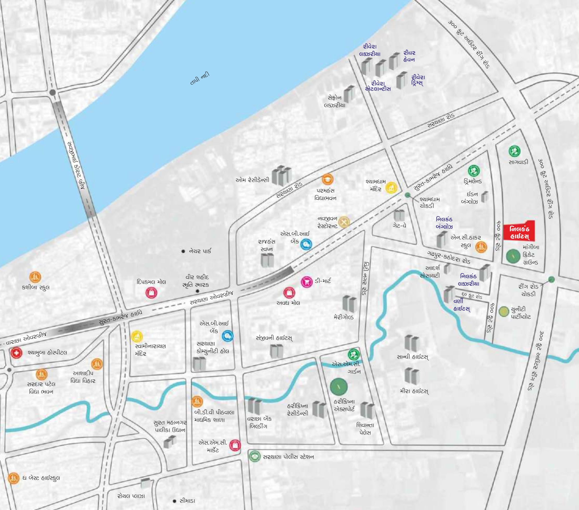 heights Location Plan