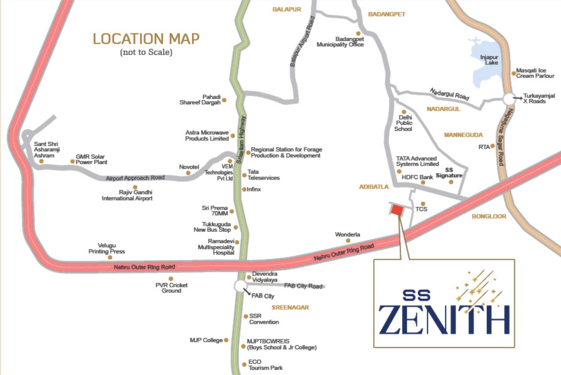 ss-zenith Location Plan