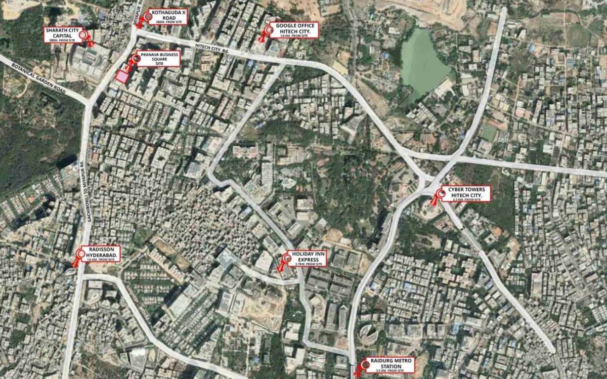 the-business-square Location Plan