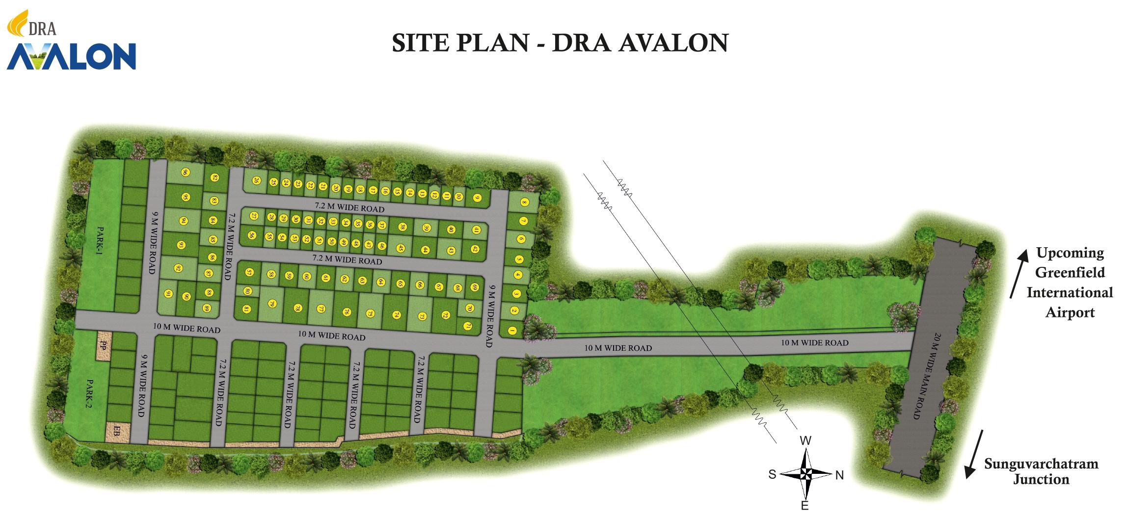 avalon Layout Plan