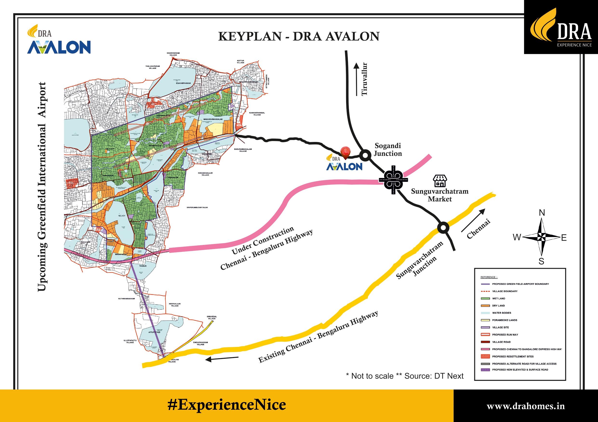 avalon Location Plan