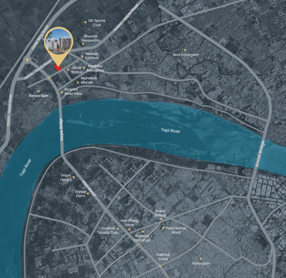 residency Location Plan