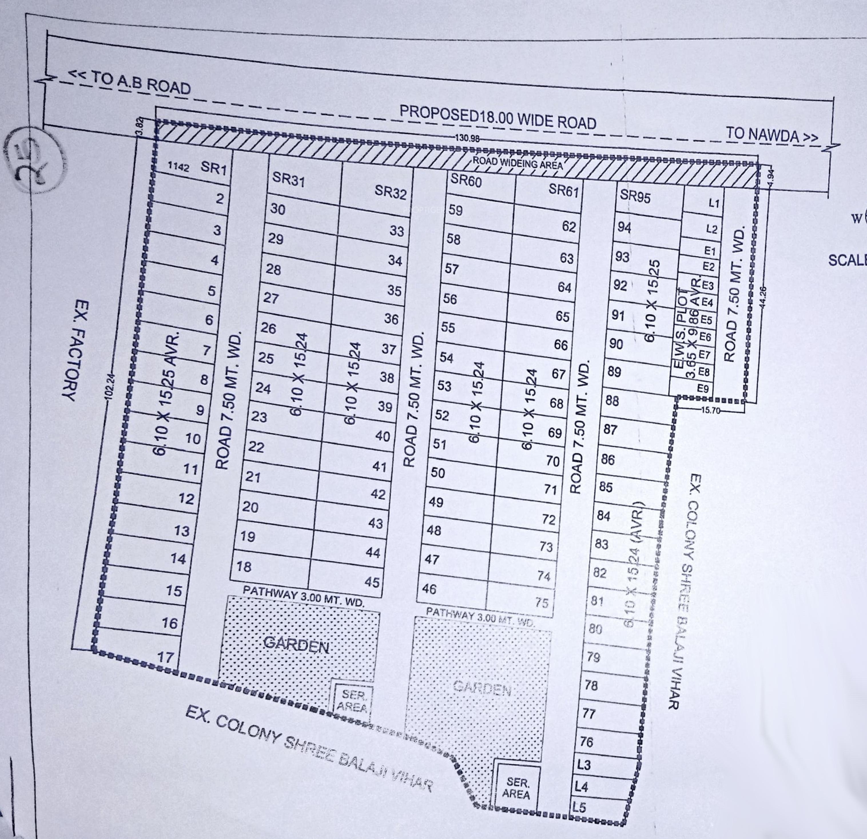 balaji-residency-phase-2 Layout Plan