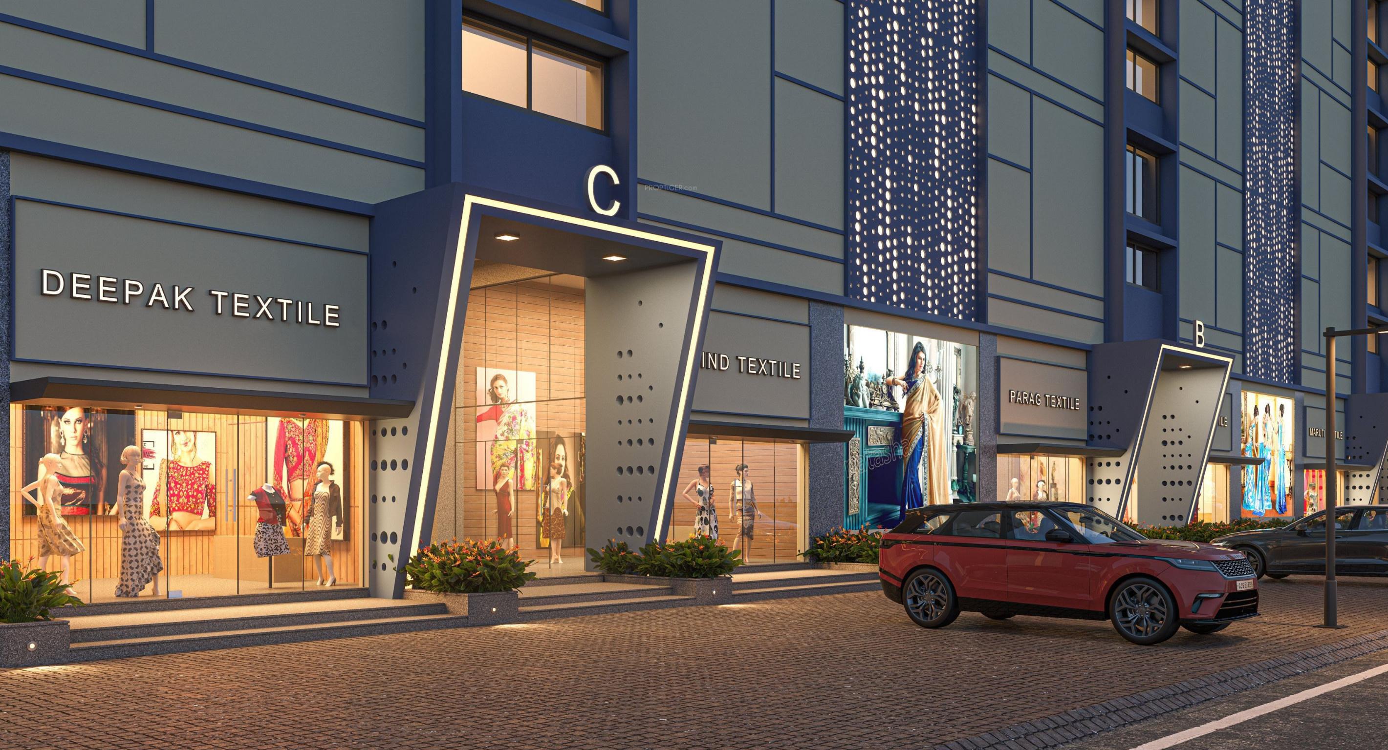 radha-raman-textile-market-phase-2 Internal Roads & Footpaths