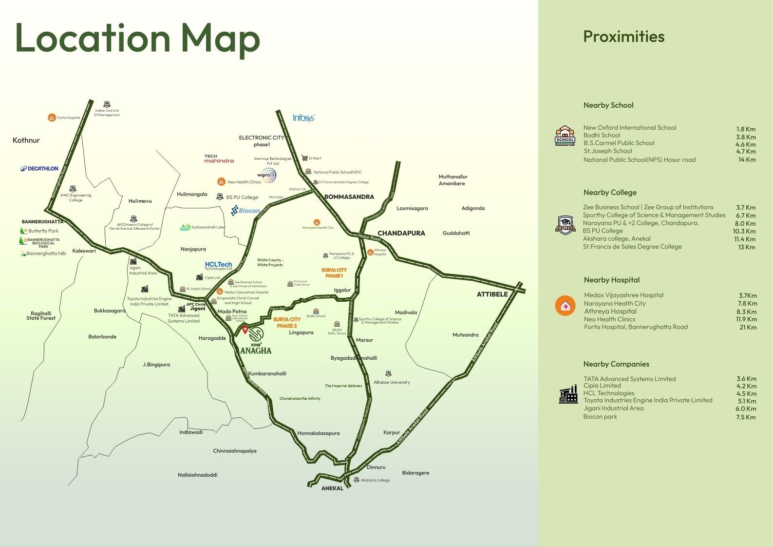 anagha-phase-ii Location Plan