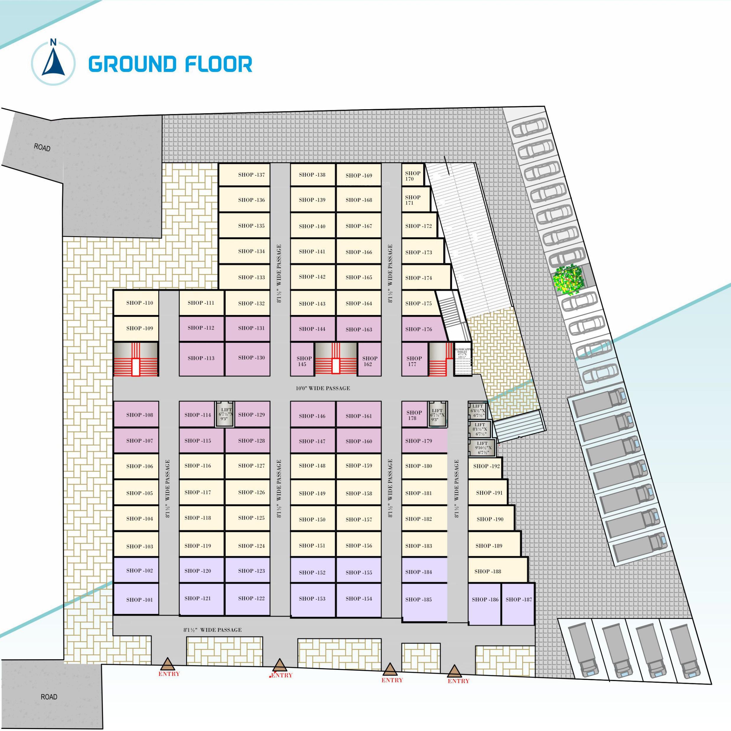 ntt-2 NTT 2 Ground Floor Cluster Plan