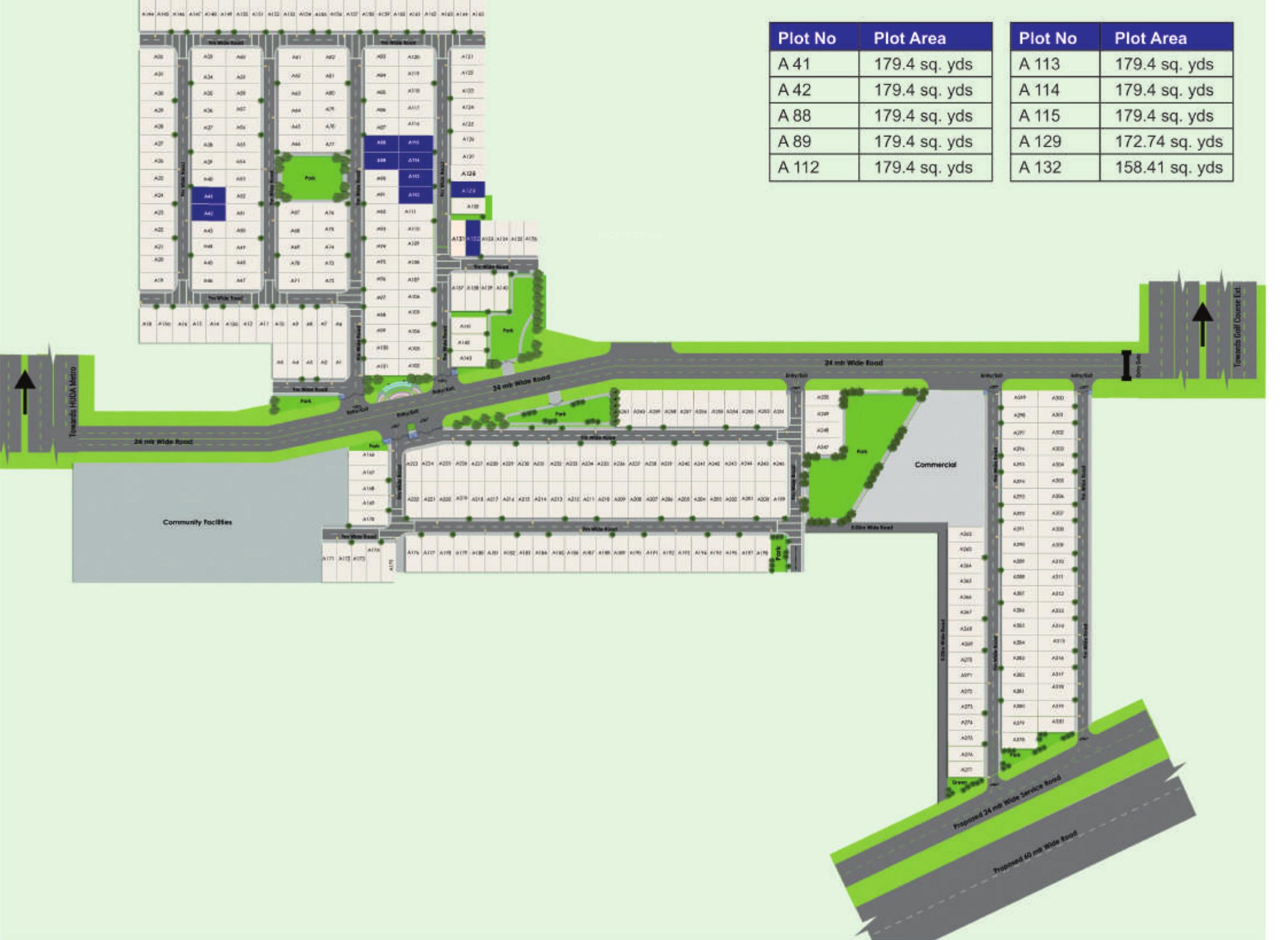 amara-floors Layout Plan