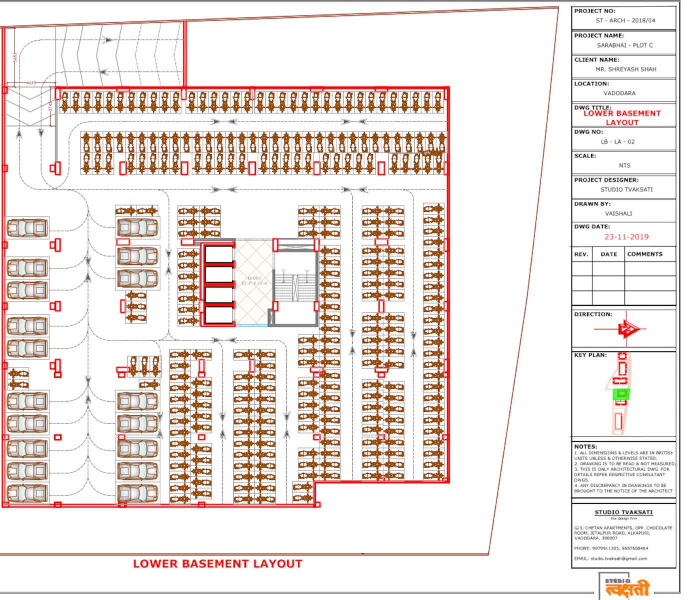block-c-square Block C Lower Basement Cluster Plan