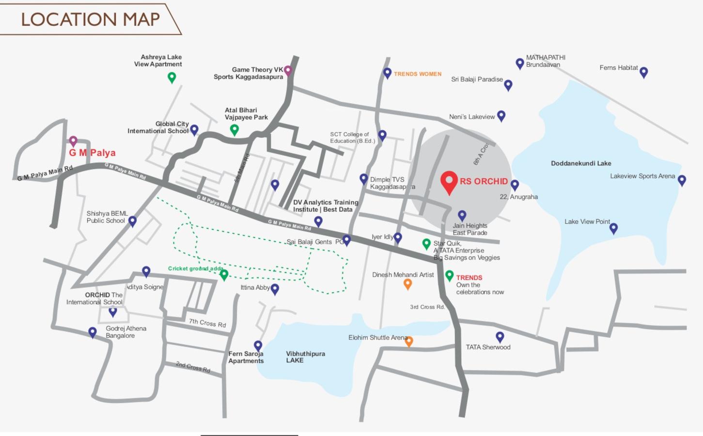 orchids Location Plan
