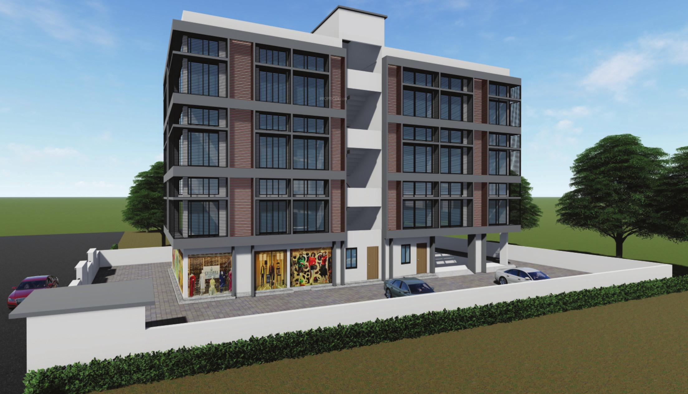 vinayak-textile-market Elevation