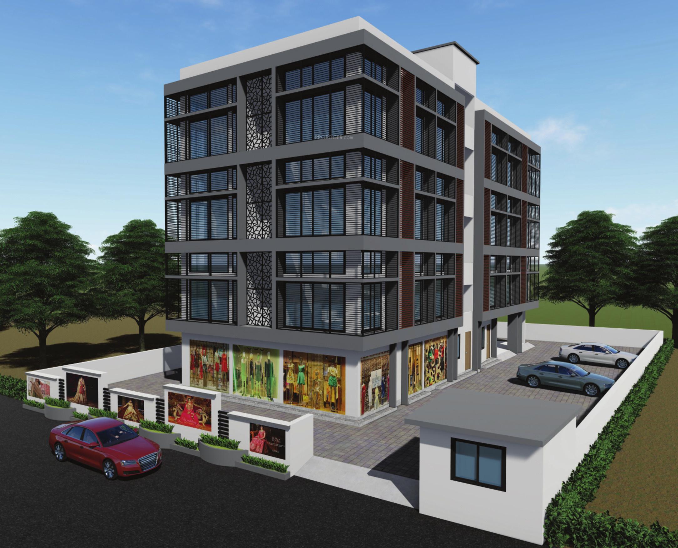 vinayak-textile-market Elevation