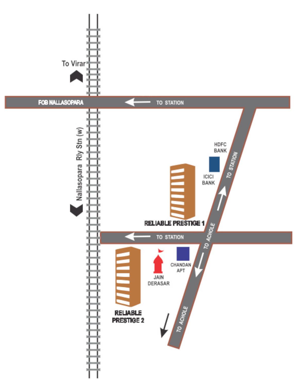 prestige Location Plan