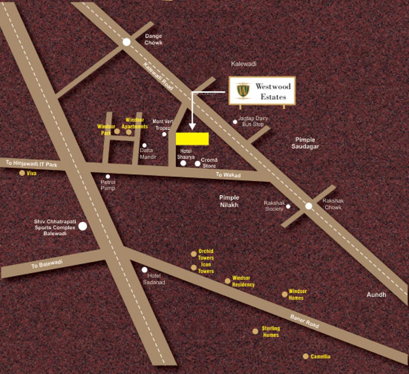 westwood-estates Location Plan