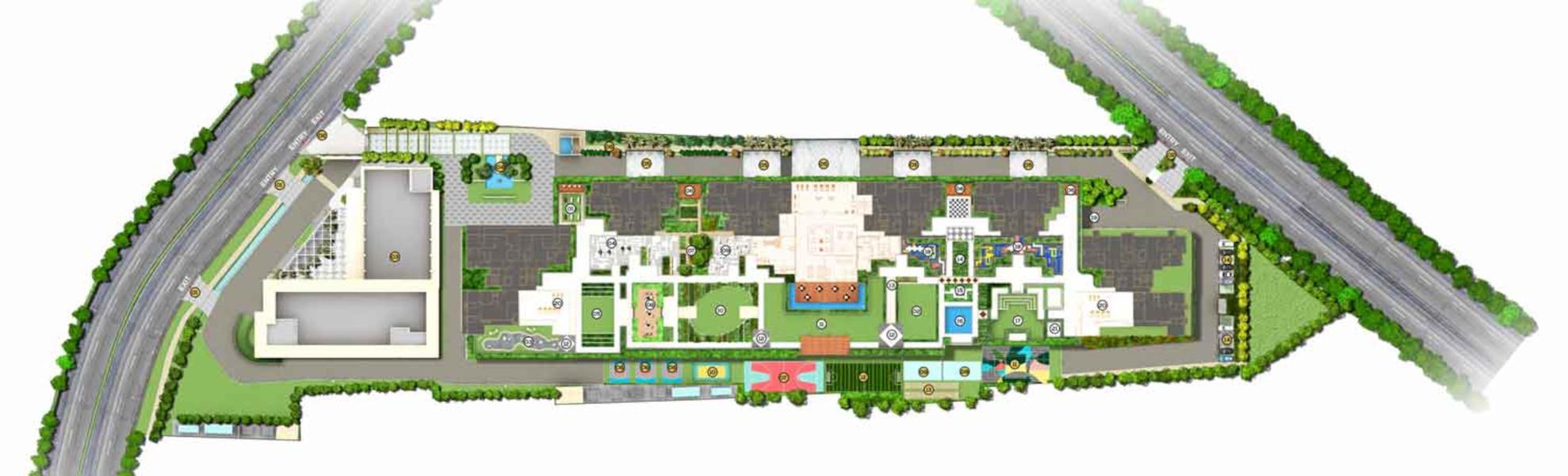 kukreja-paris-city-wing-a-b-e-and-f Master Plan