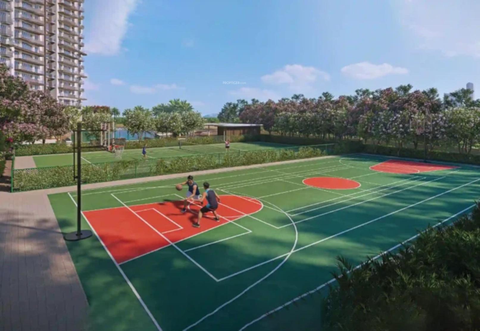 corp-sky1-pocket-b Basketball Court