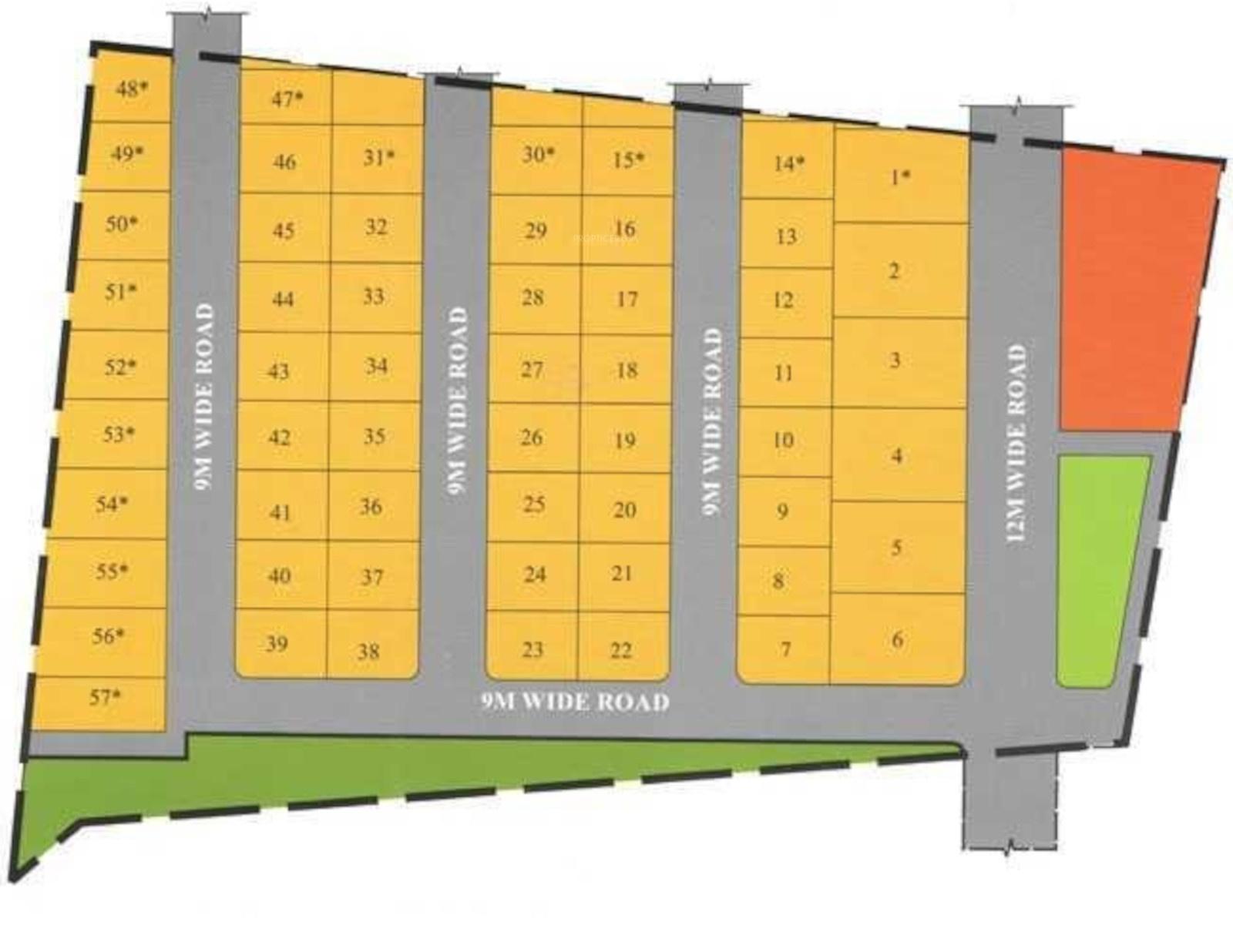 paradise Site Plan