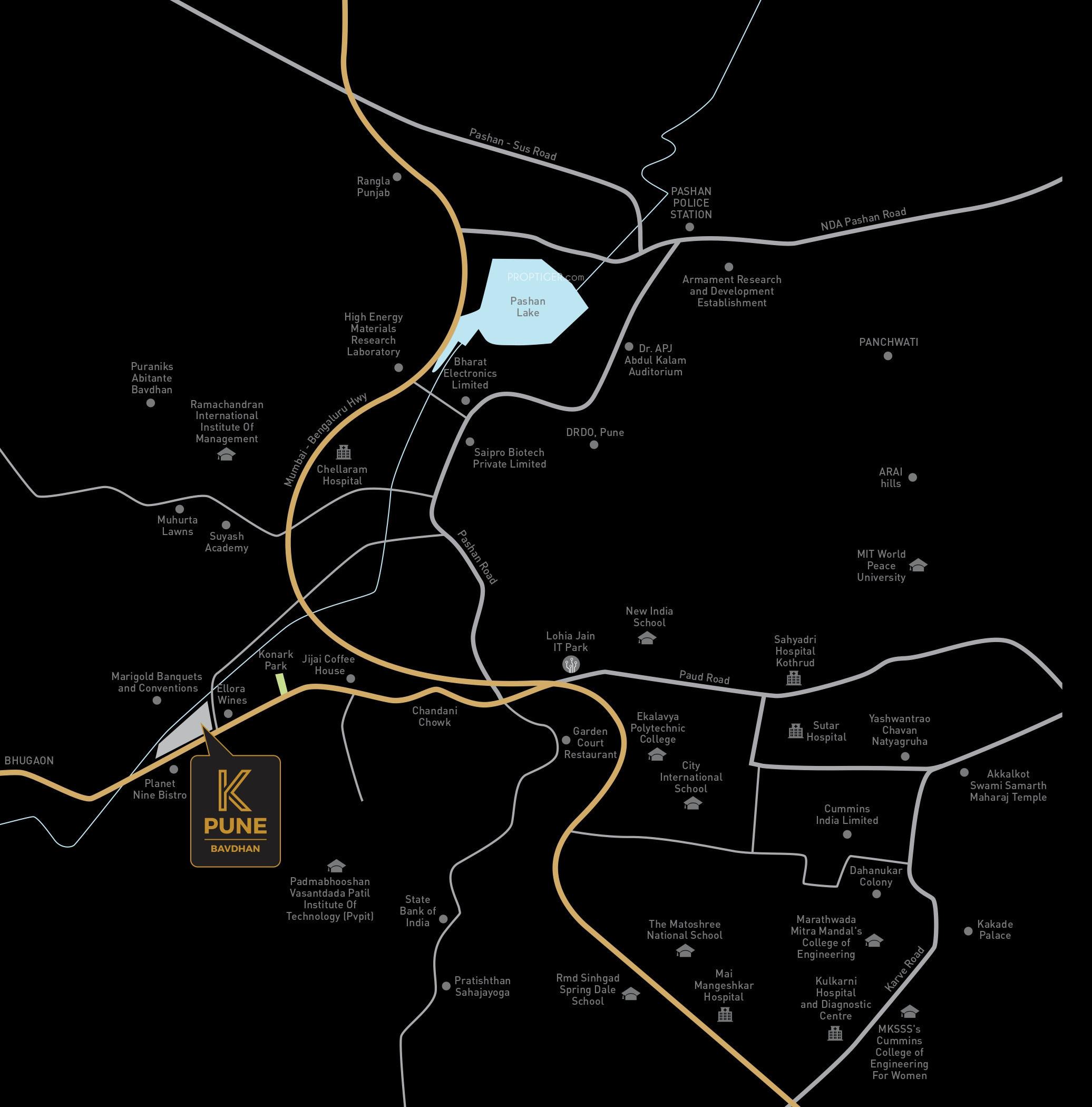k-pune-phase-2 Location Plan