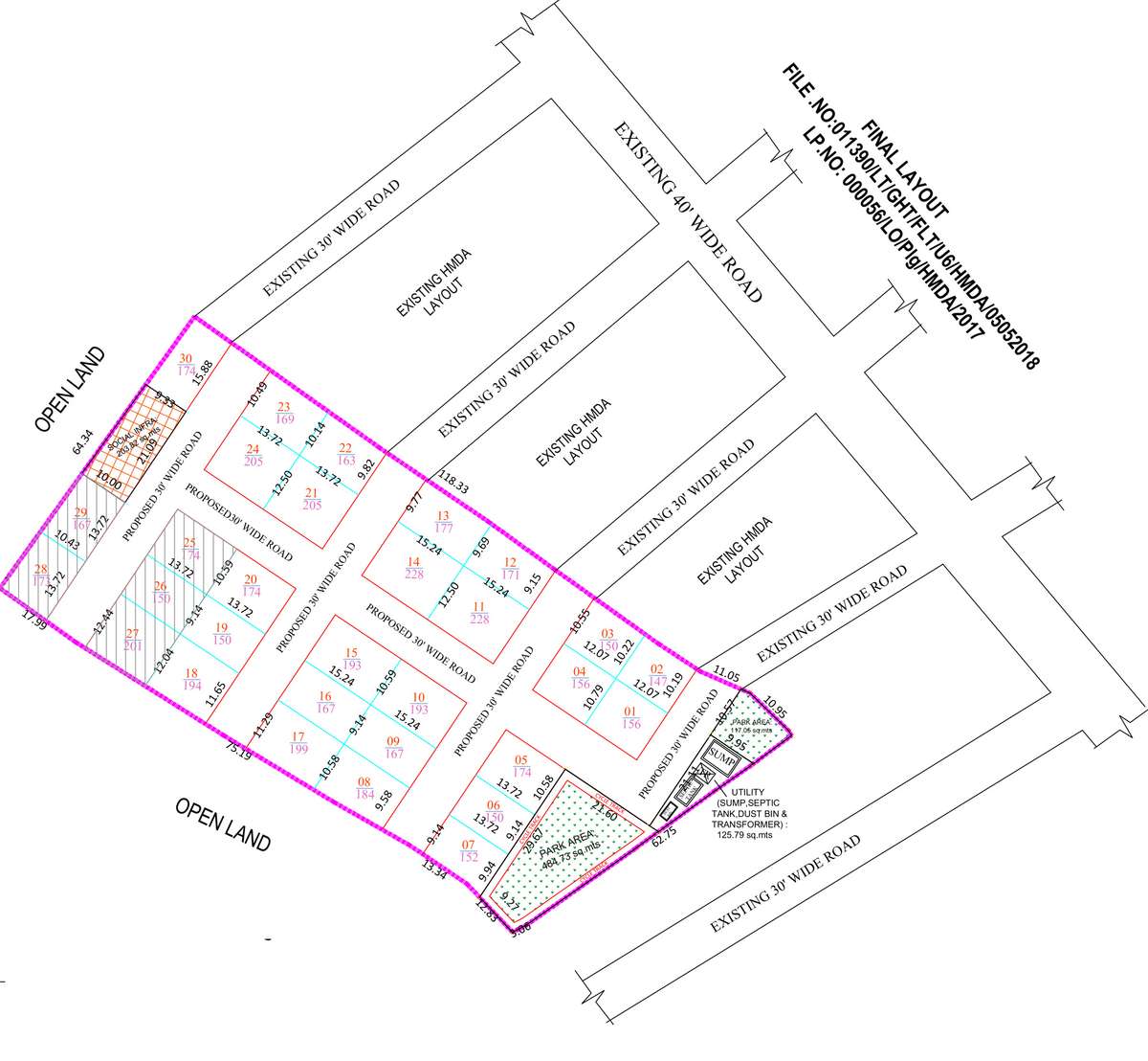 sai-sri-dream-homes Layout Plan