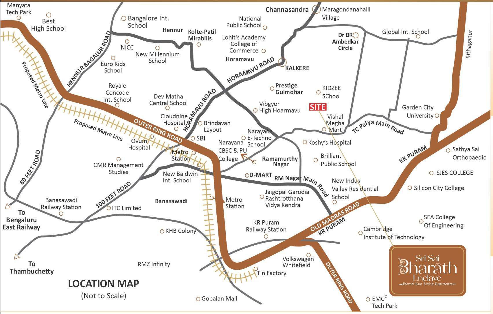 sri-sai-bharath-enclave Location Plan