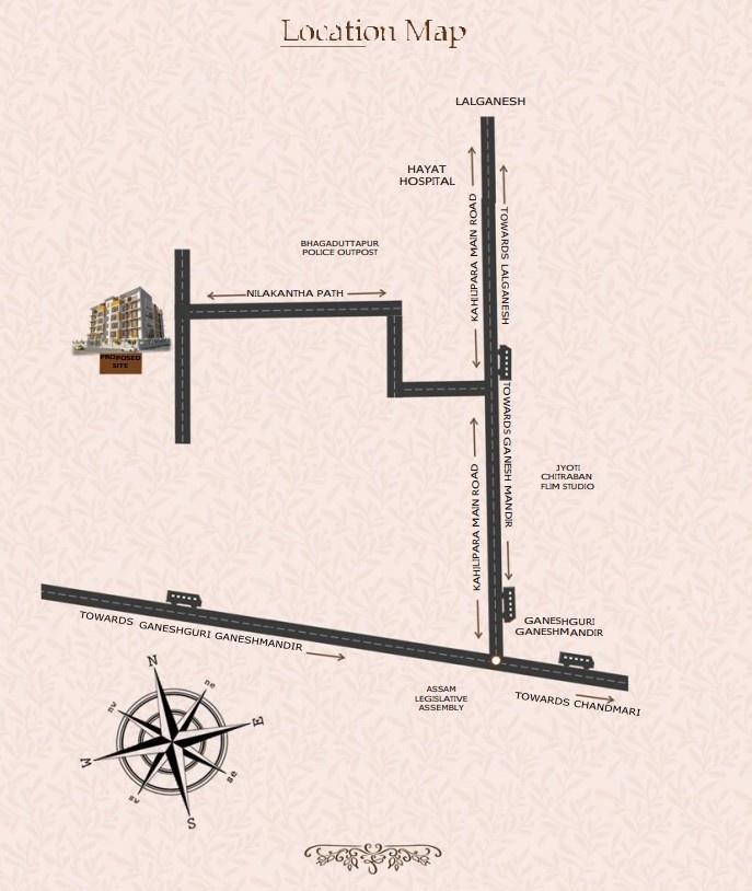 jupiter-enclave Location Plan