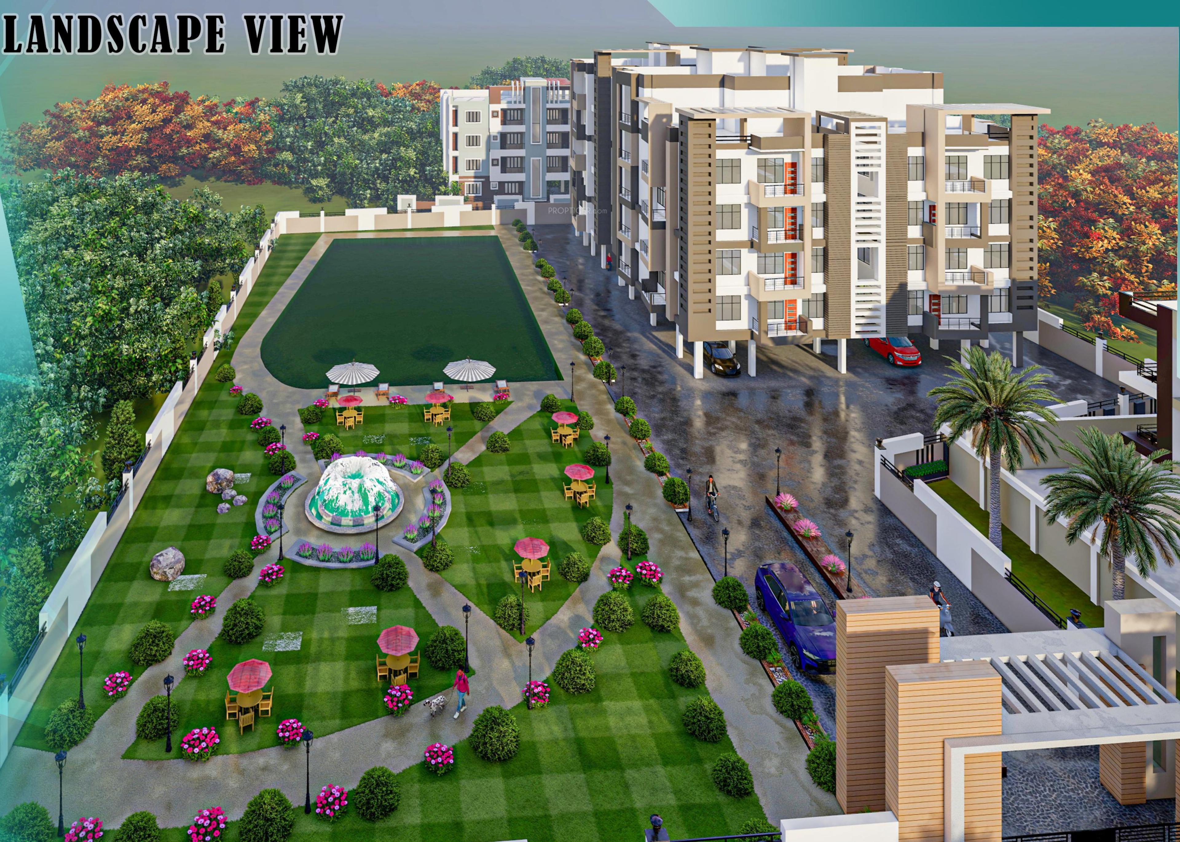jilika-residency Landscape Garden and Tree Planting