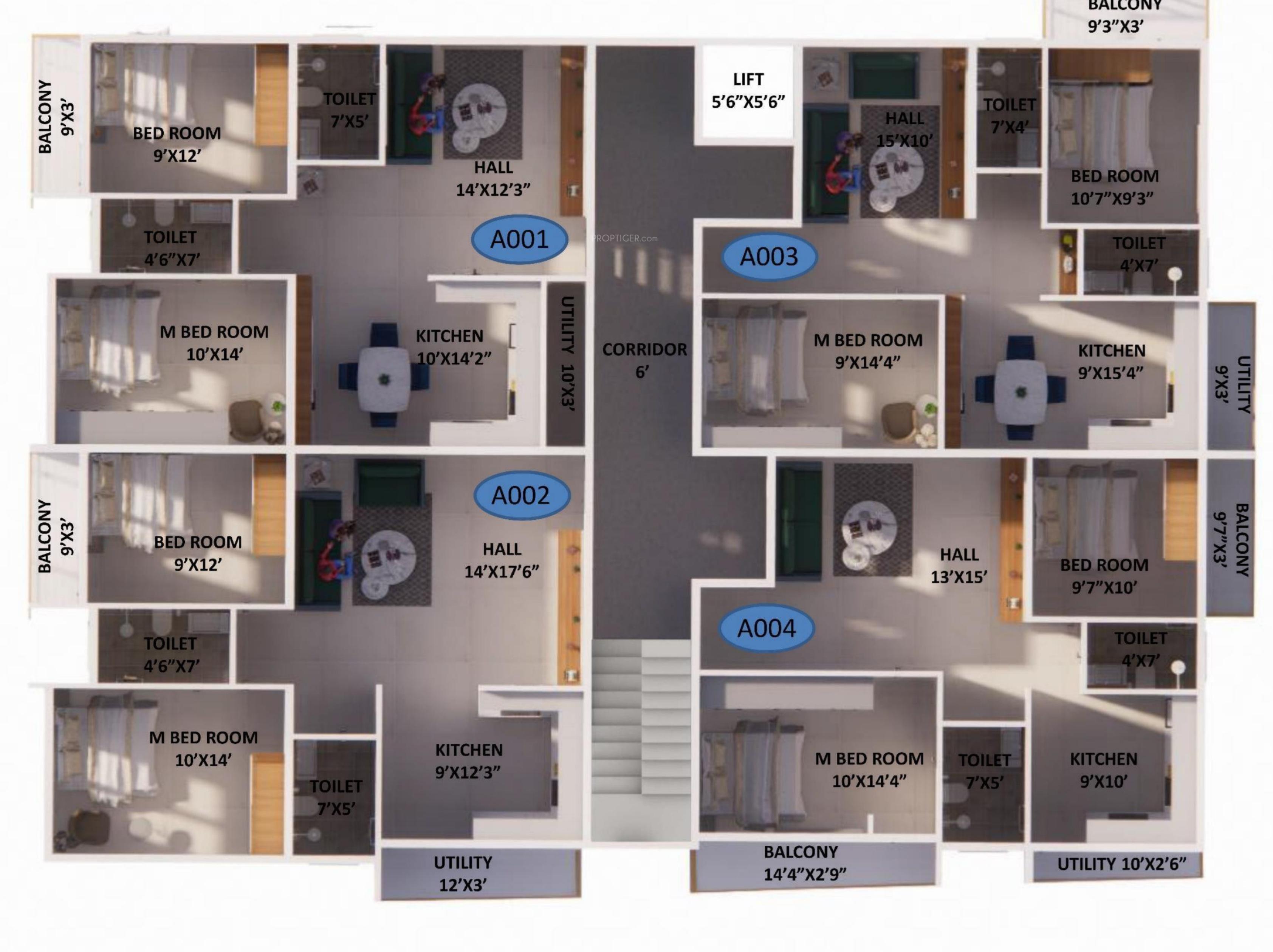 pearl-palaces Pearl Palaces Cluster Plan