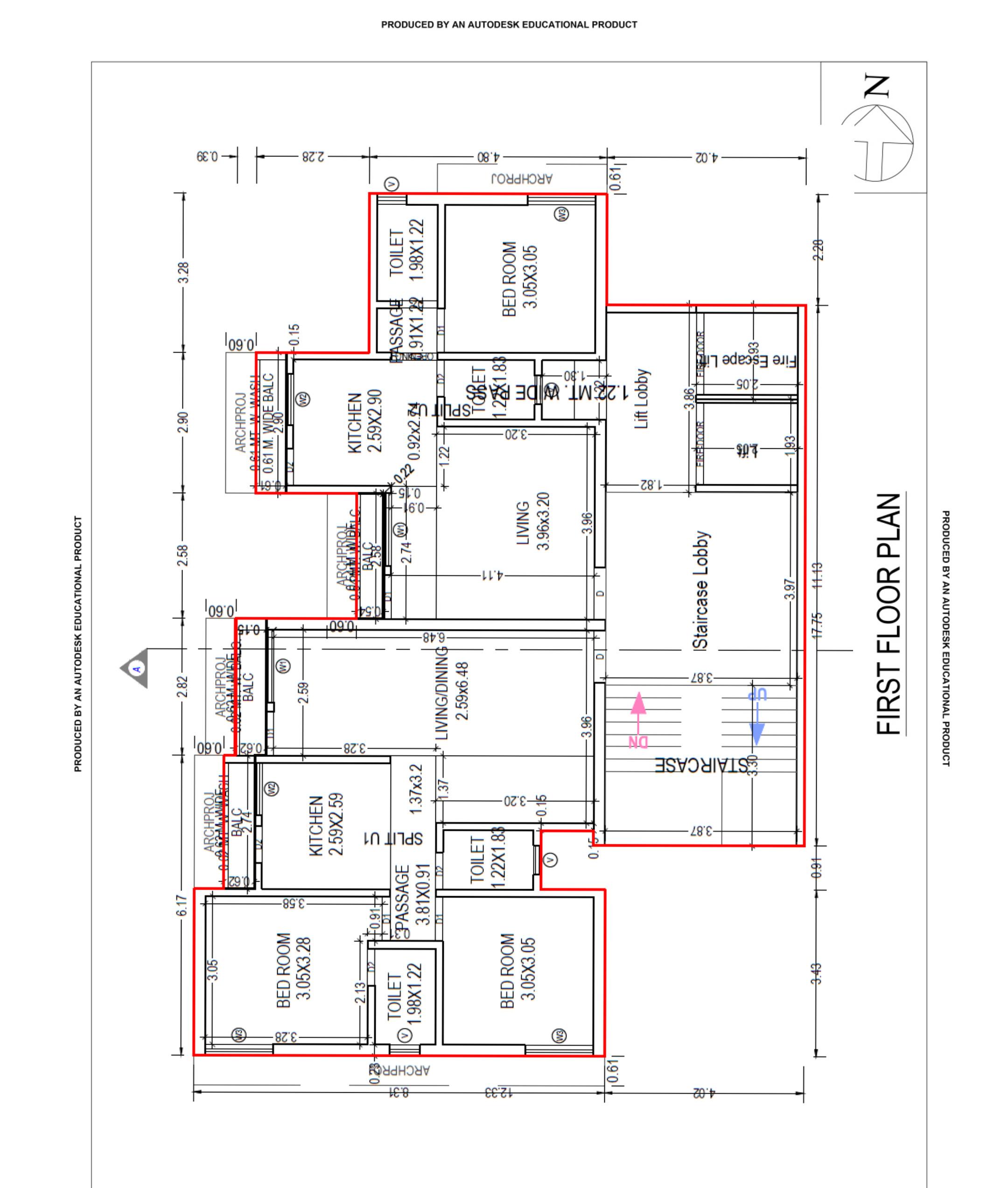 sumegha-apartment Sumegha Apartment Tower 1 Cluster Plan