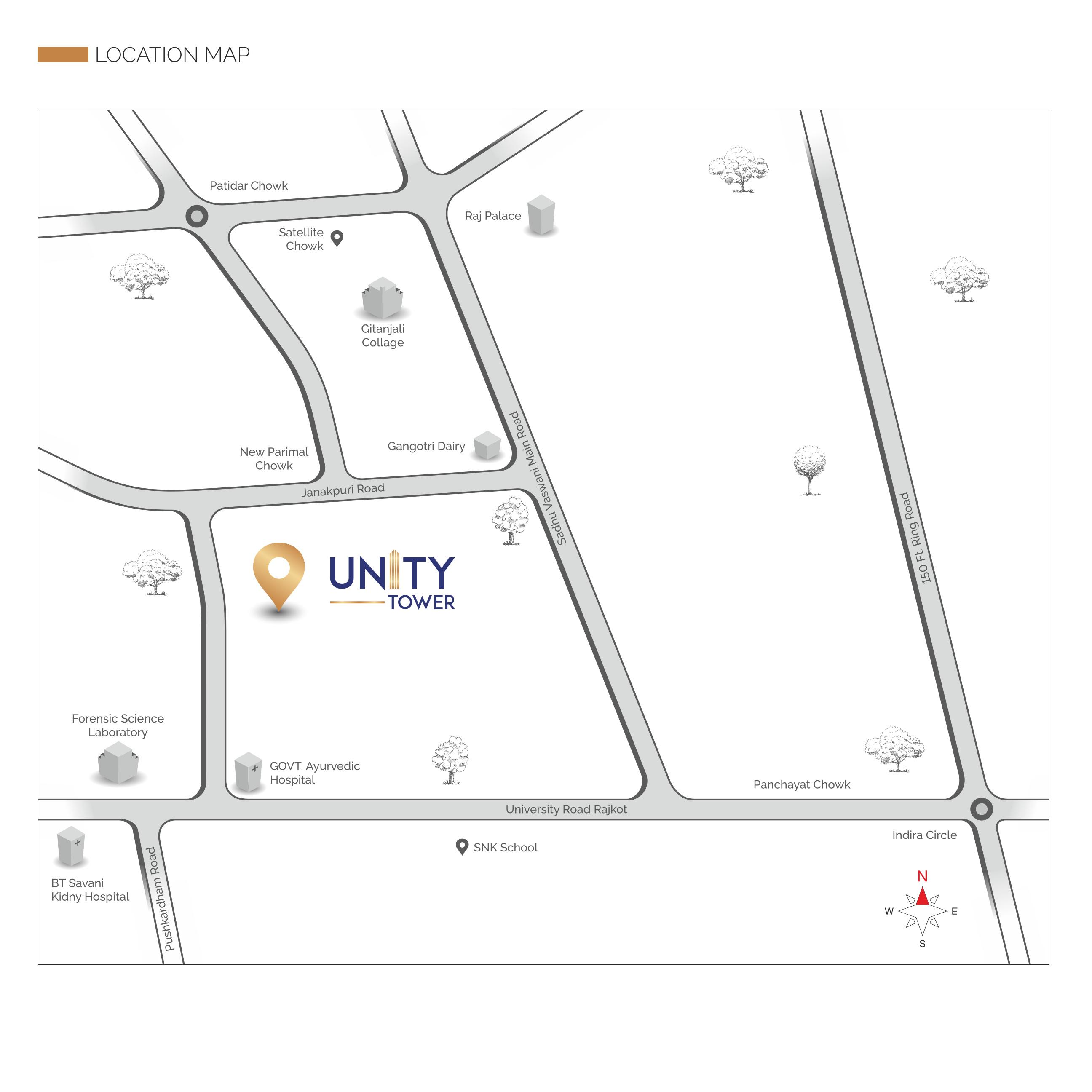 tower Location Plan