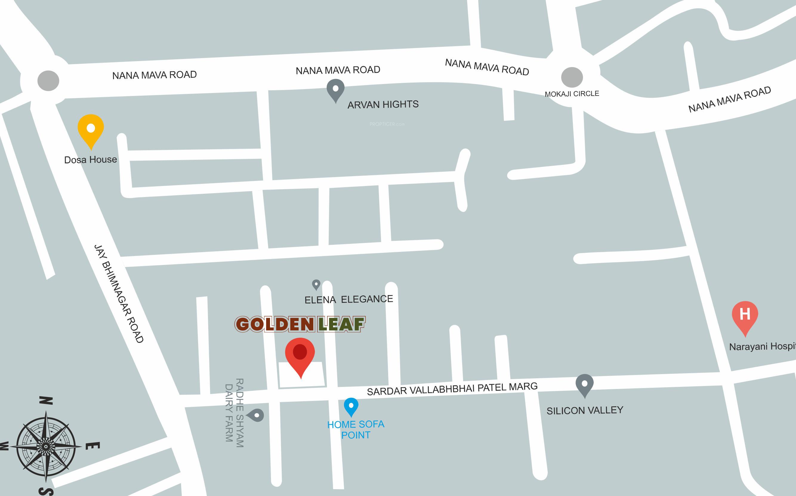 golden-leaf Location Plan