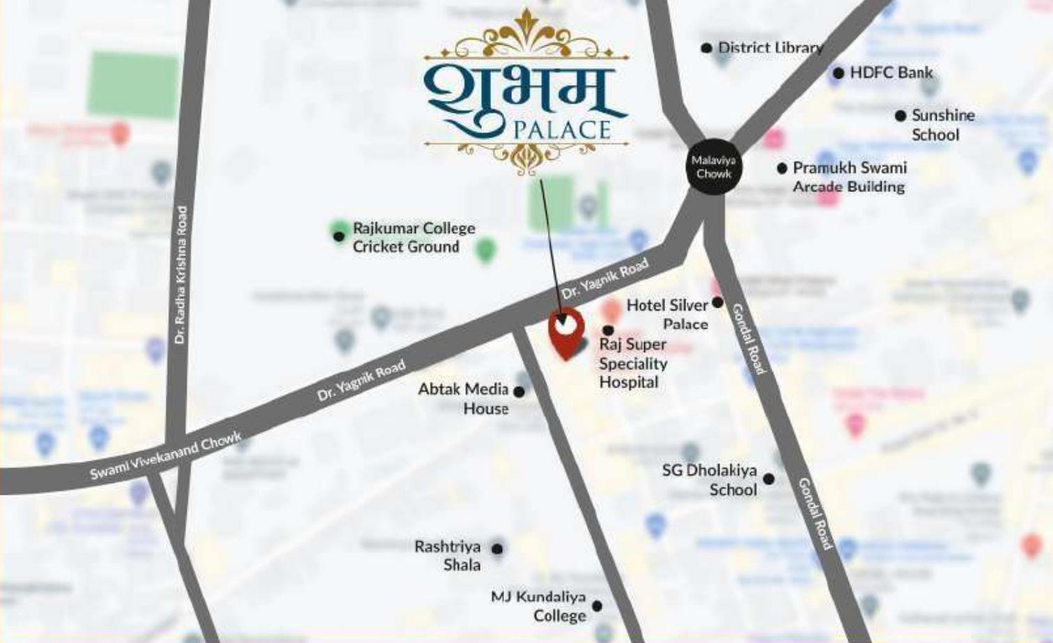 shubham-palace Location Plan