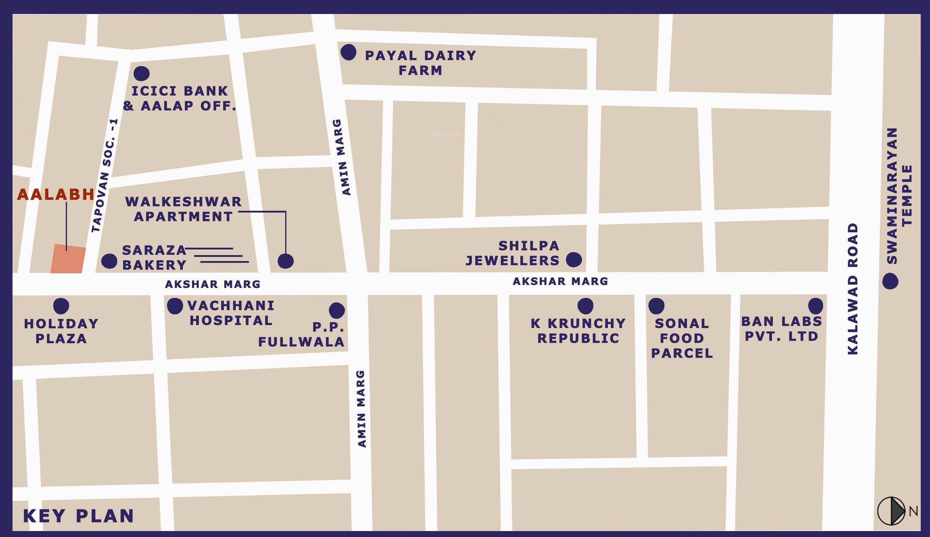 aalabh Location Plan