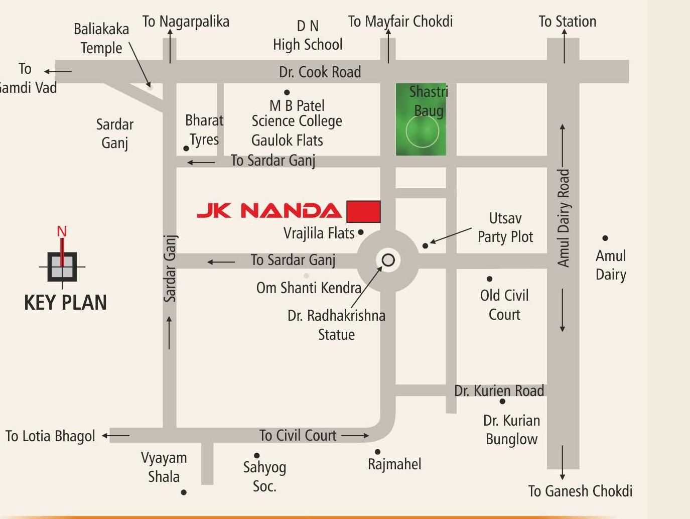 j-k-nanda Location Plan