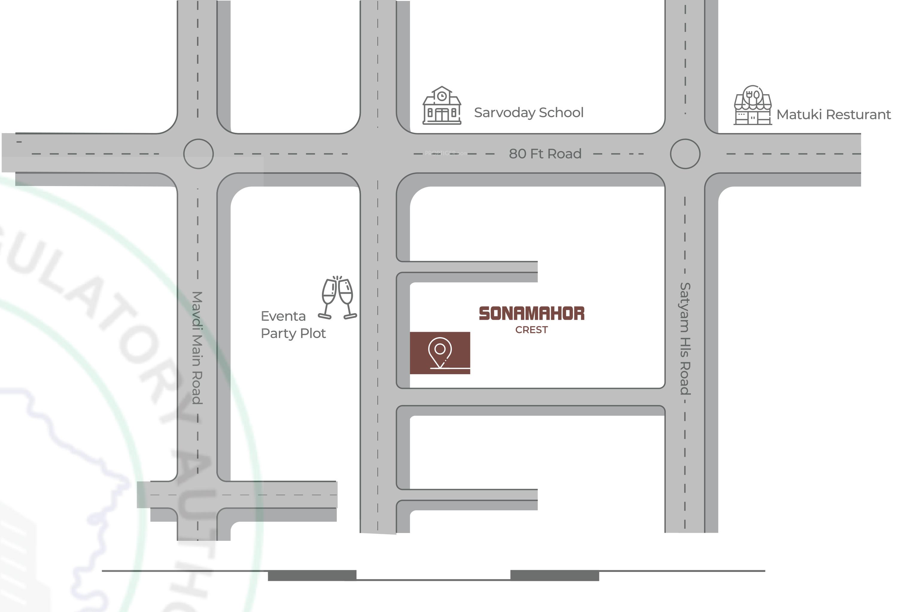 sonamahor-crest Location Plan