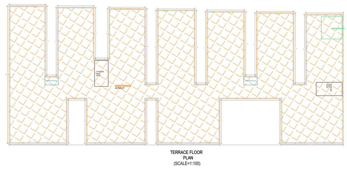 aditya-towers Aditya Towers Cluster Plan For Terrace