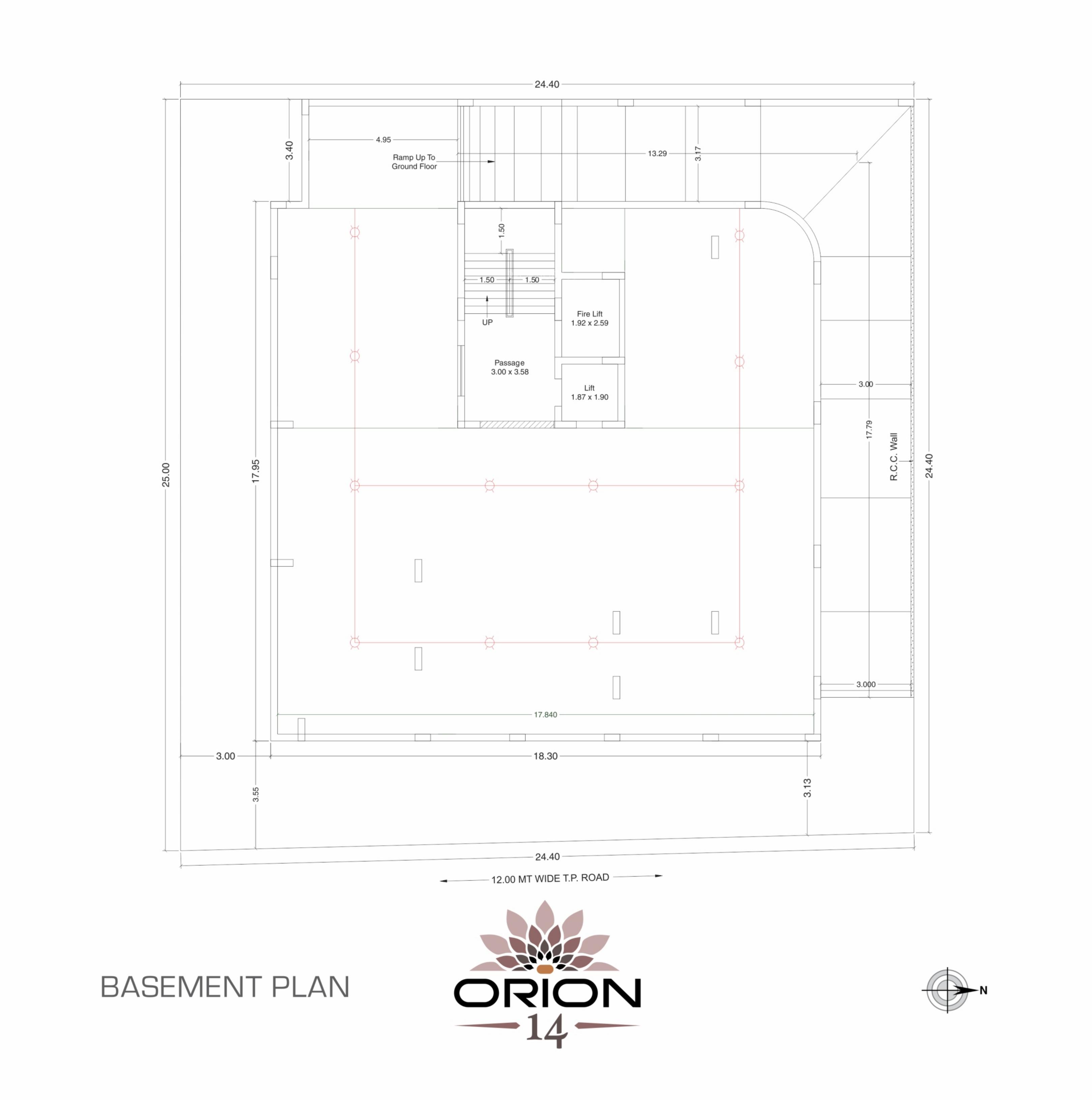 orion-14 Orion 14 Cluster Plan for besment floor